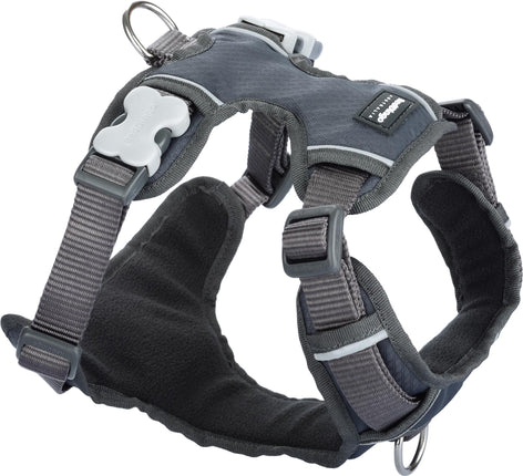 Geschirr Padded Cool Grau XL