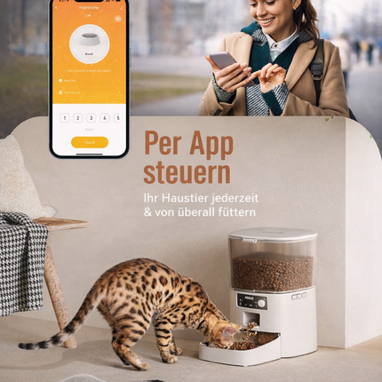 3.5L Futterautomat Katze