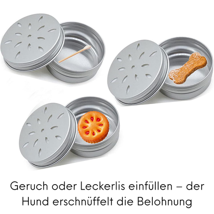 3 Stück Hundeduft-Trainingsbox