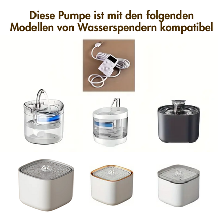Ersatzpumpe für Katzenbrunnen