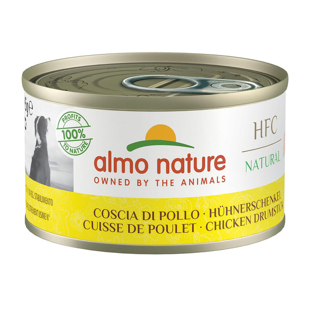 HFC Natural Dog cuisses de poulet 95g