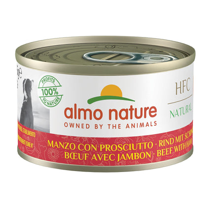 HFC Cuisine Chien Bœuf &amp; Jambon 95g