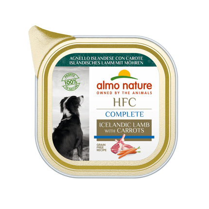 HFC Complete Agneau islandais adulte avec carottes, 85 g