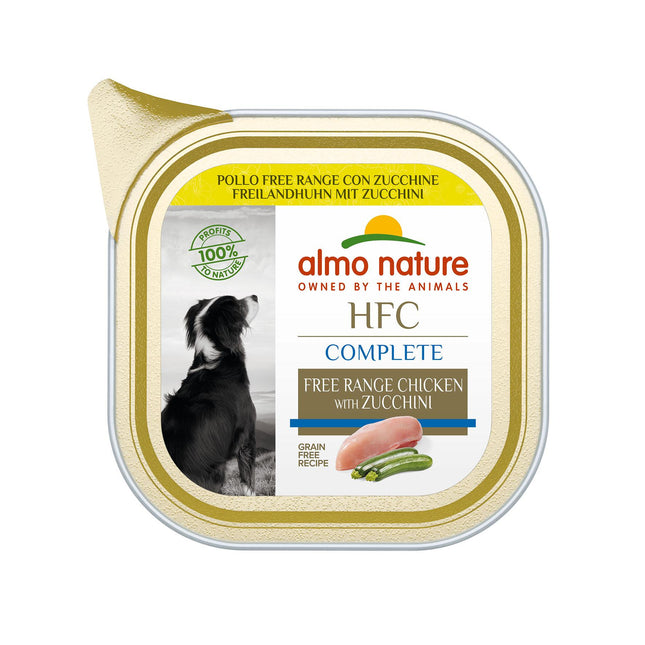 HFC Complete Poulet fermier aux courgettes, 85g