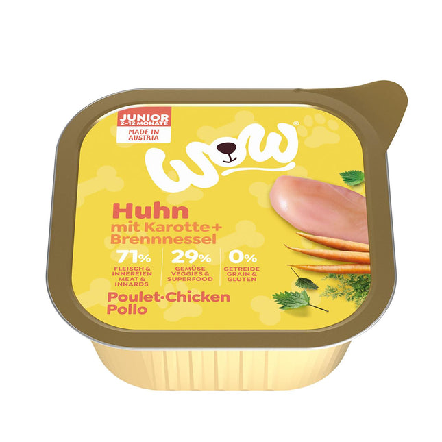 Poulet junior aux carottes, 150g
