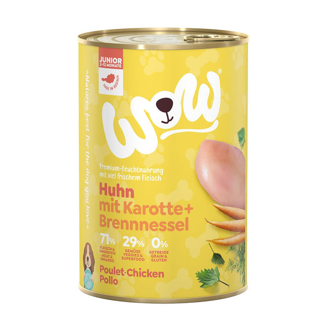 Poulet junior aux carottes 400g
