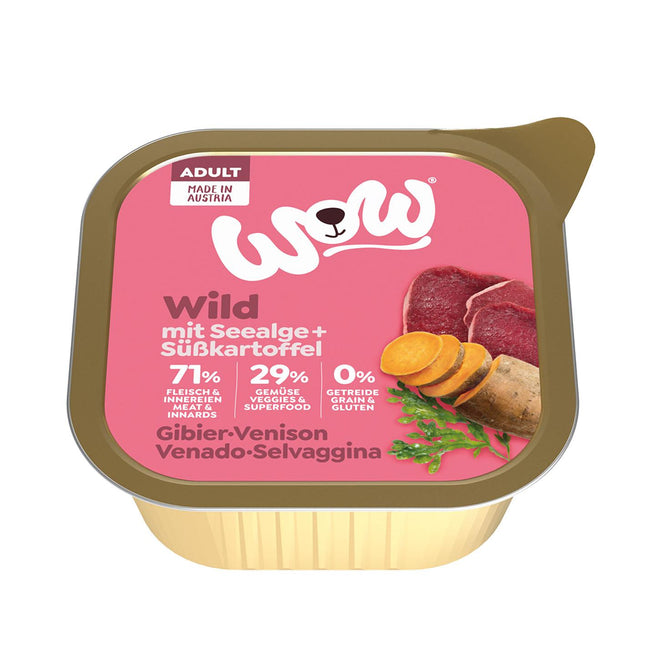 Gibier adulte aux patates douces, 150g