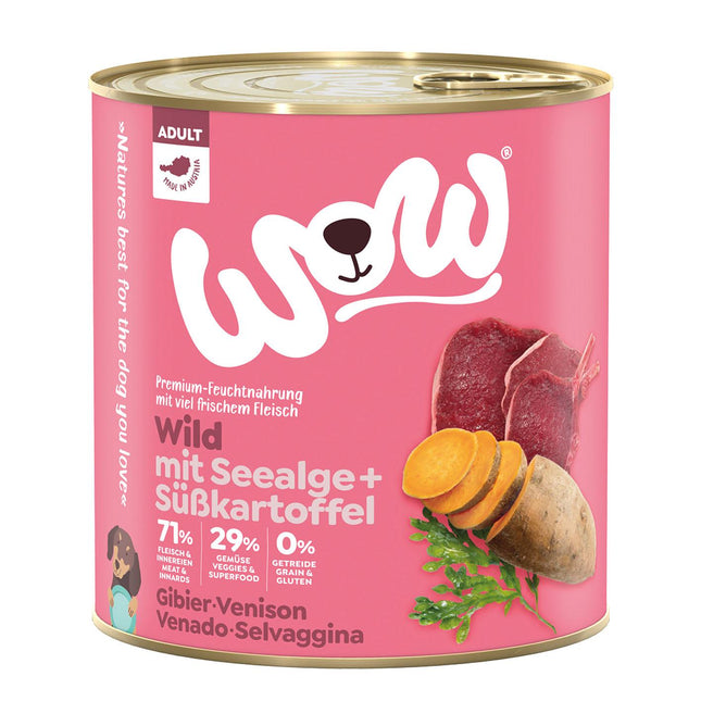 Gibier adulte aux patates douces, 800g