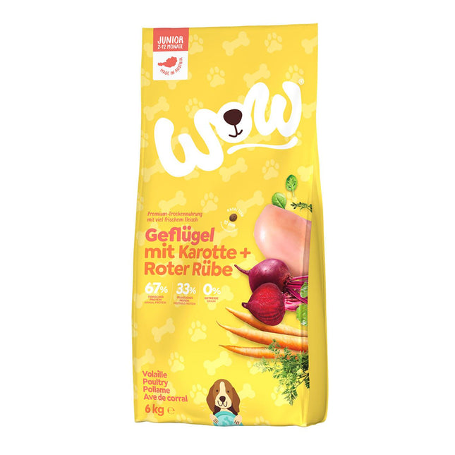Croquettes junior volaille 6kg