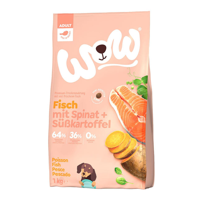 Croquettes Minis Poisson Adulte, 1kg
