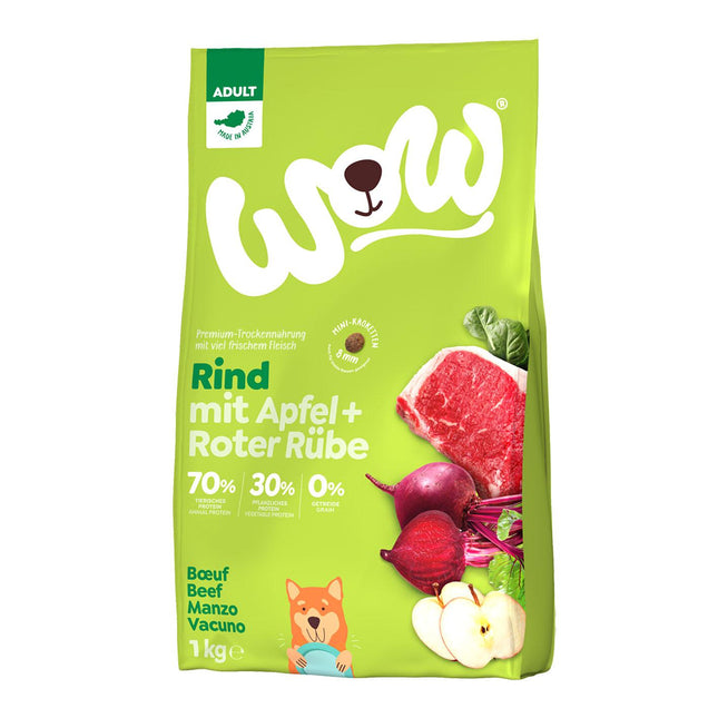 Croquettes Minis Adulte boeuf, 1kg