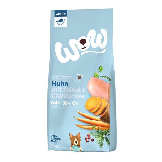 Croquettes poulet adulte, 6kg