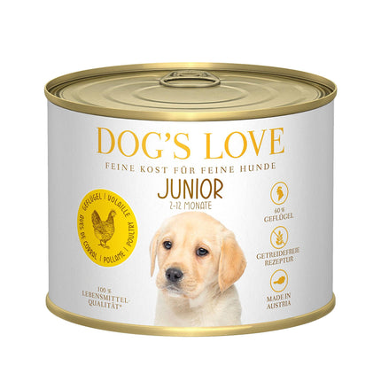 Junior Geflügel, Zucchini & Apfel 200g