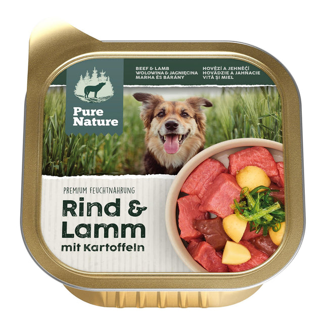 PureNature Rind&Lamm mit Kartoffel 150g