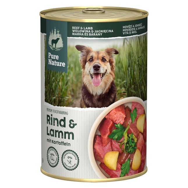 PureNature Rind&Lamm mit Kartoffel 400g