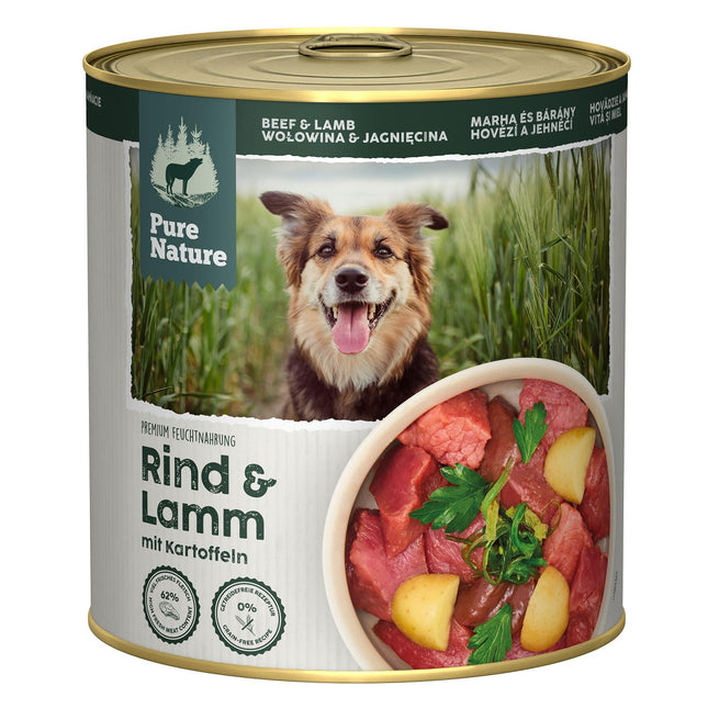 PureNature Rind&Lamm mit Kartoffel 800g