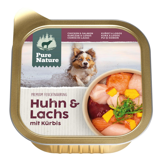 PureNature Huhn&Lachs mit Kürbis 150g