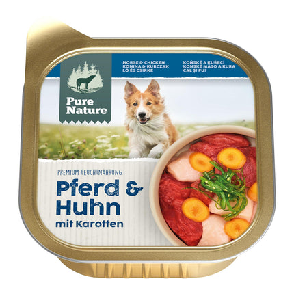 PureNature Pferd&Huhn mit Karotten 150g