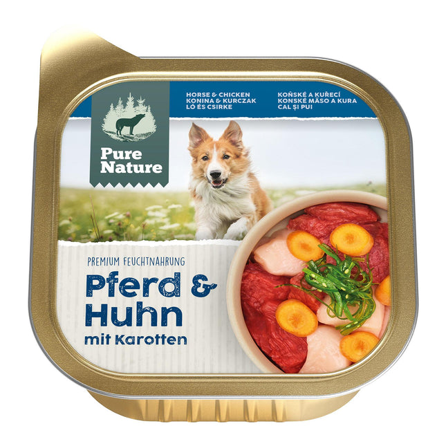 PureNature Pferd&Huhn mit Karotten 150g