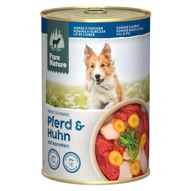 PureNature Pferd&Huhn mit Karotten 400g