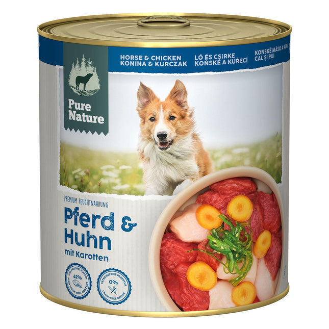 PureNature Pferd&Huhn mit Karotten 800g
