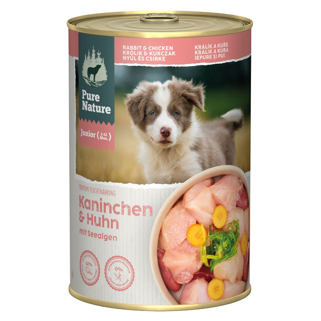 PureNature Kaninchen&Huhn Seealge 400g