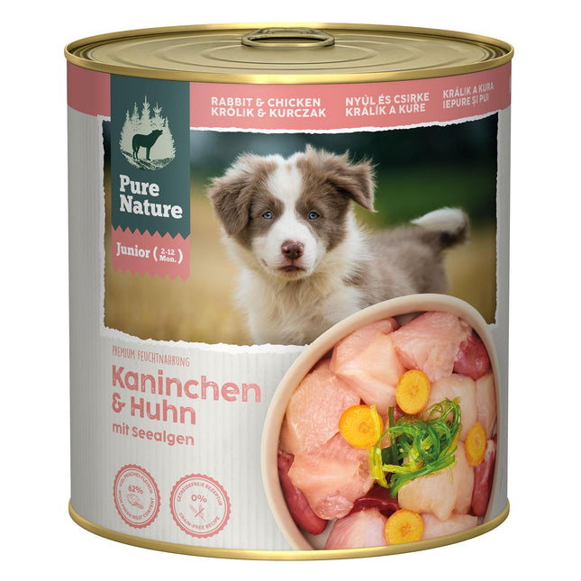 PureNature Kaninchen&Huhn Seealge 800g
