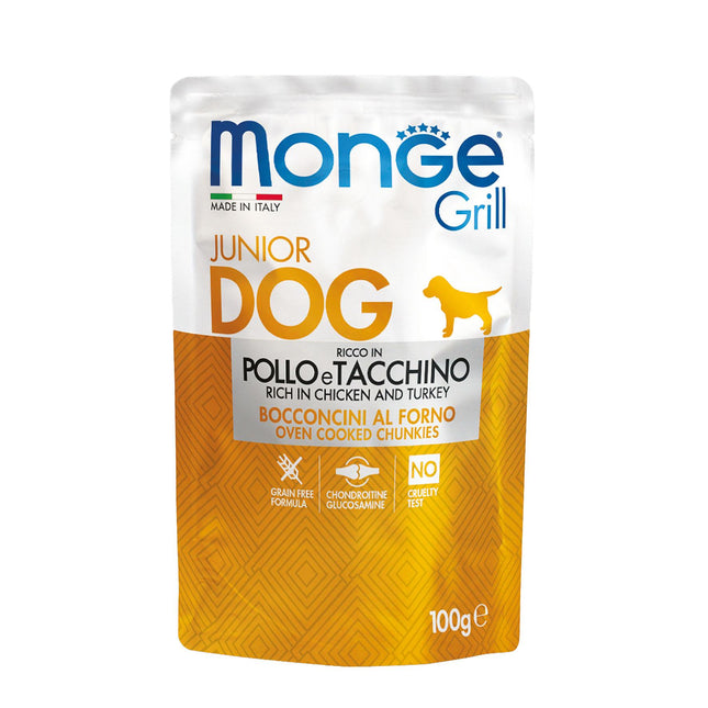 Grill Dog Junior Poulet et Turquie 100g