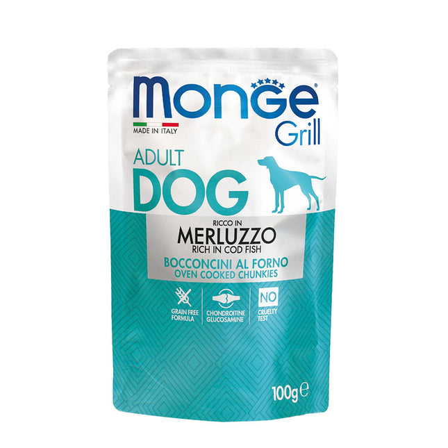 Grill Dog Adult Codfish 100g