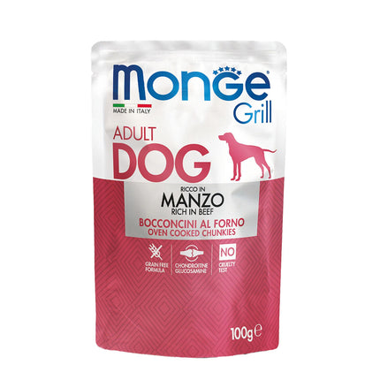 Grill Dog Adult Beef 100g