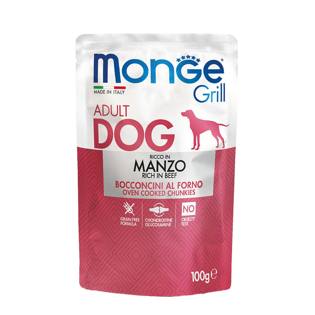 Grill Dog Adult Beef 100g