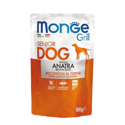 Grill Dog Senior Duck 100g