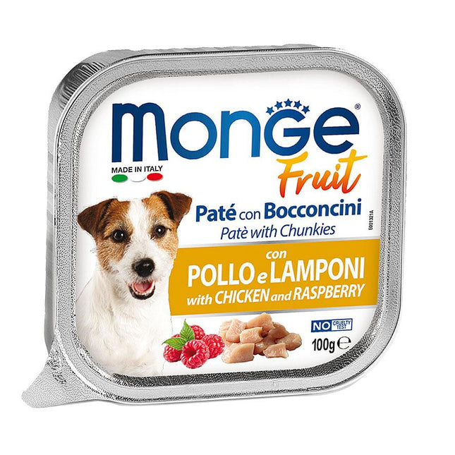 Dog Fruit Paté Huhn mit Himbeere, 100g