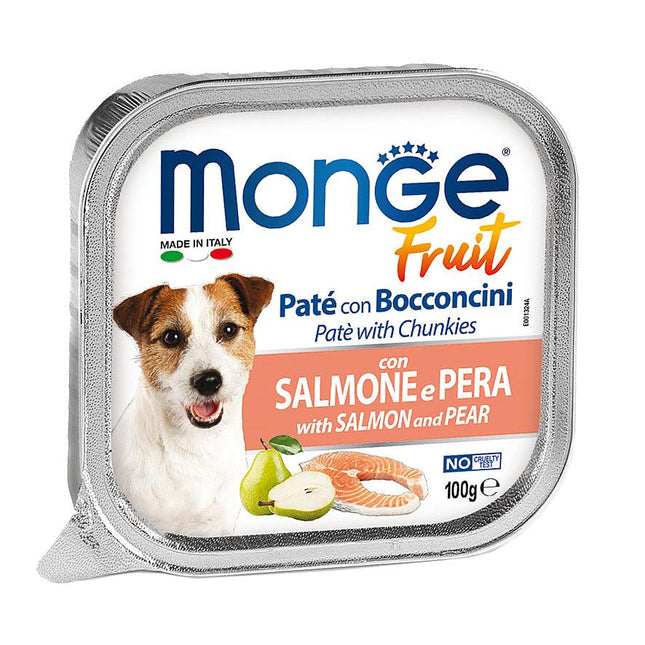 Dog Fruit Paté Lachs mit Birne, 100g