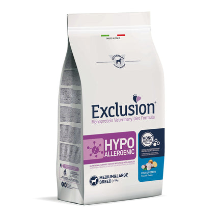 Chien VET Adulte Med&amp;Lar Poisson 2kg