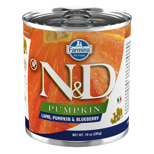 Chien Adulte Agneau, Citrouille &amp; Myrtille, 285g
