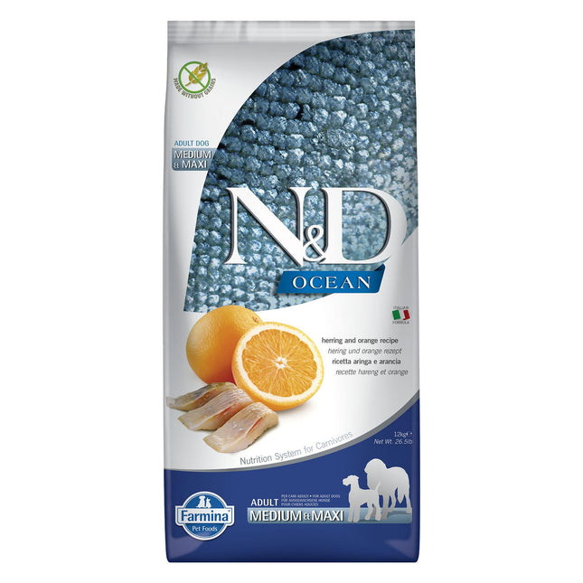 Adult Med/Max Hering & Orange, 12kg