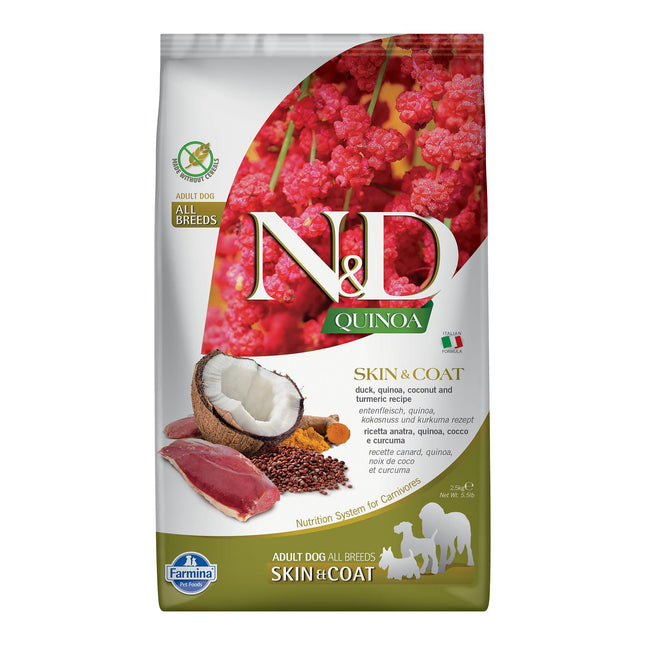 Quinoa Peau et pelage de canard et noix de coco, 2,5 kg