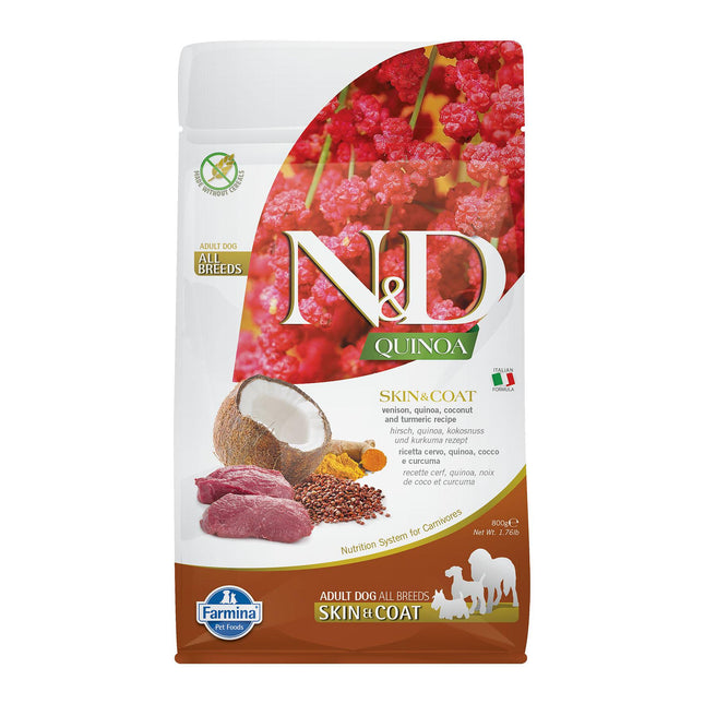 Peau et pelage cerf et noix de coco adulte mini, 800 g