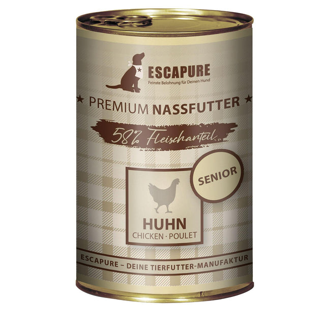Poulet menu senior, 400g