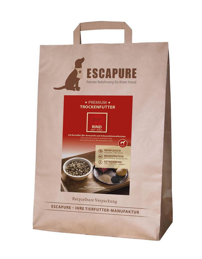 Croquettes premium bœuf 4kg