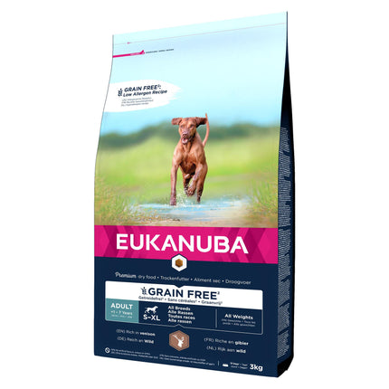Grain Free, Adult alle Grössen, mit Wild, 3kg