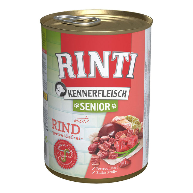 Rinti Connoisseur Meat Senior Boeuf 400g