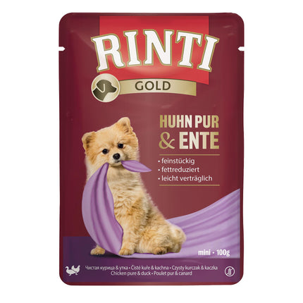 Gold Mini Pur Poulet &amp; Canard 100g