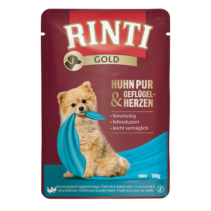 Gold Mini Coeurs de Poulet &amp; Volaille 100g