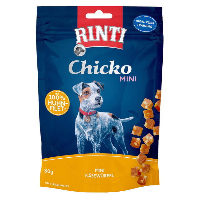 Chicko MINI, cubes de fromage et poulet, 80g