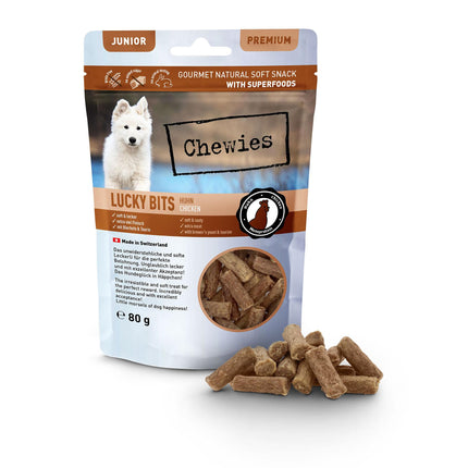 Chewies Lucky Bits Huhn Junior 80g
