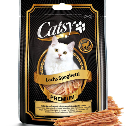Katzensnack Lachs Spaghetti 50g