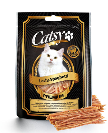 Katzensnack Lachs Spaghetti 50g