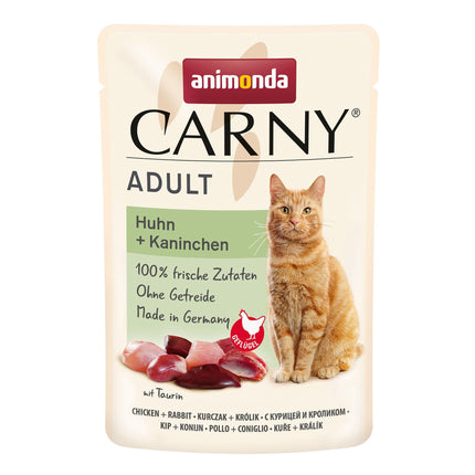 Carny Adulte Poulet + Lapin 85g